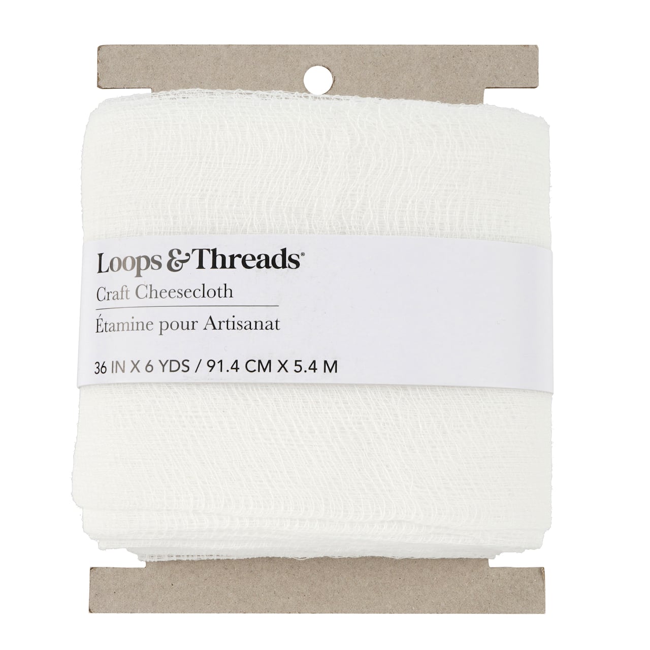 White Craft Cheesecloth by Loops & Threads®